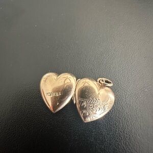 9K Yellow Gold Heart Locket